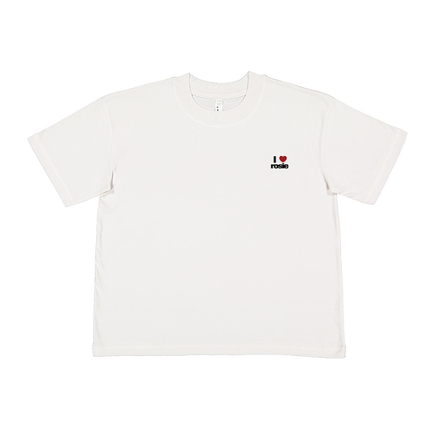 i heart rosie’ white t-shirt