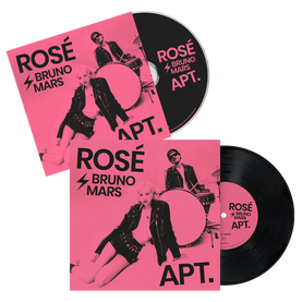 洋楽 ROSE & BRUNO MARS APT. 7inch vinyl APT. (7” single) (white) – ROSÉ