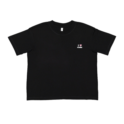 i heart rosie’ black t-shirt